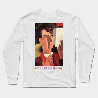 Man with a Red Kerchief by Roger de La Fresaye Long Sleeve T-Shirt